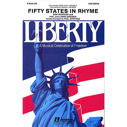 Hal Leonard Fifty States in Rhyme 2-Part