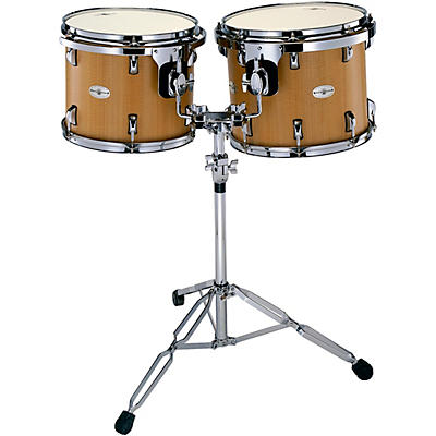 Black Swamp Percussion Figured Anigre Concert Tom Set with Stand