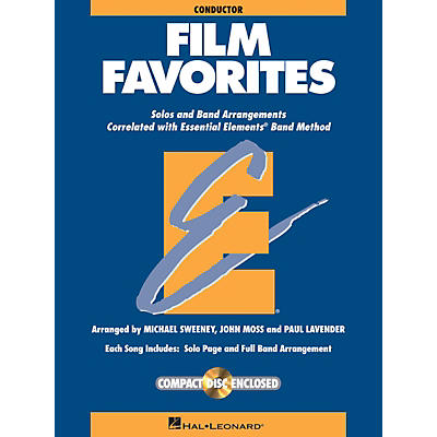 Hal Leonard Film Favorites - Value Pak Concert Band Level 1-1.5 Arranged by Michael Sweeney