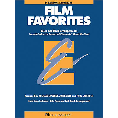 Hal Leonard Film Favorites E-Flat Baritone Saxophone