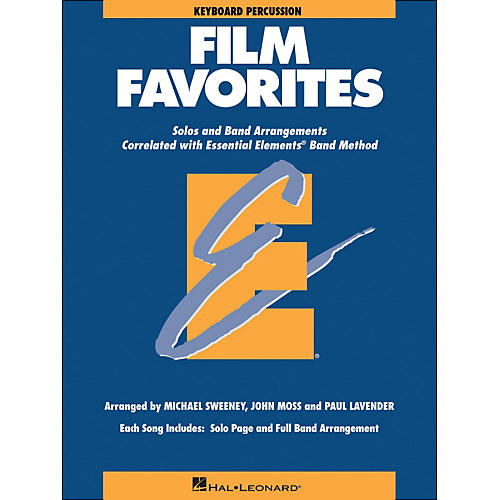 Hal Leonard Film Favorites Keyboard Percussion