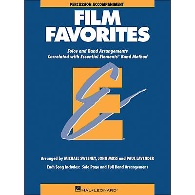 Hal Leonard Film Favorites Percussion