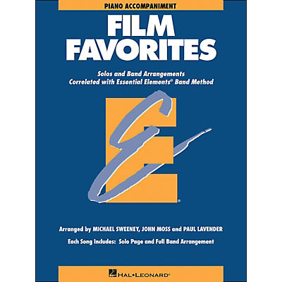 Hal Leonard Film Favorites Piano Accompaniment