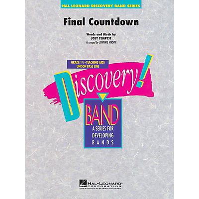 Hal Leonard Final Countdown Concert Band Level 1.5 Arranged by Johnnie Vinson