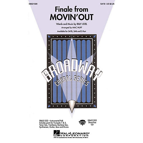 Hal Leonard Finale from Movin' Out SATB arranged by Mac Huff