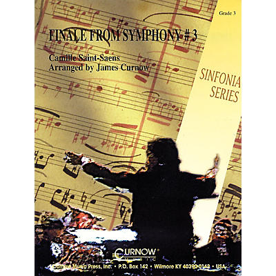 Curnow Music Finale from Symphony No. 3 (Grade 3 - Score and Parts) Concert Band Level 3 Arranged by James Curnow