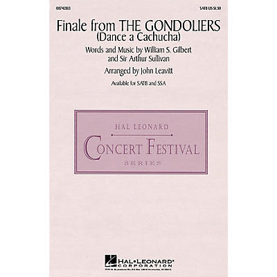 Hal Leonard Finale from The Gondoliers SSA Arranged by J Leavitt