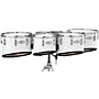 Pearl Finalist Marching Tenor Set 6, 6, 8, 10, 12, 13 in. Pure White