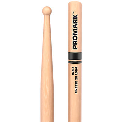 Promark Finesse Maple Long Round Tip Drumstick
