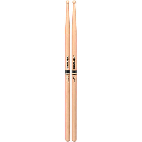 Promark Finesse Maple Round Tip Drum Sticks 5B Wood