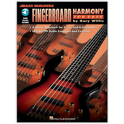 Hal Leonard Fingerboard Harmony for Bass (Book/Online Audio)