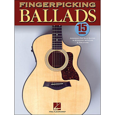 Hal Leonard Fingerpicking Ballads Solo Guitar