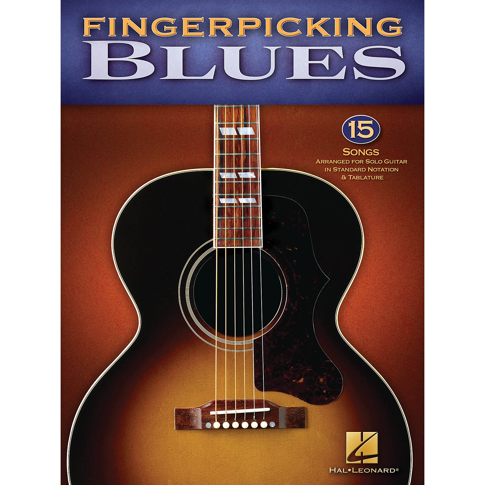 Hal Leonard Fingerpicking Blues Guitar Solo Series Softcover Musician