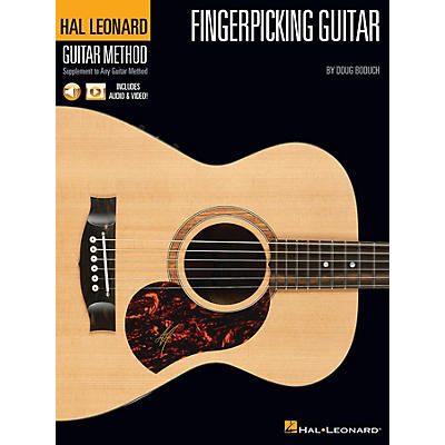 Hal Leonard Fingerpicking Guitar Method Book/Online Media