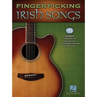 Hal Leonard Fingerpicking Irish Songs Guitar Solo Series Softcover