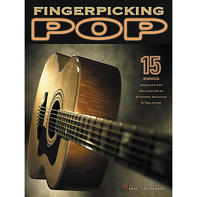Hal Leonard Fingerpicking Pop Solo Guitar Tab Book