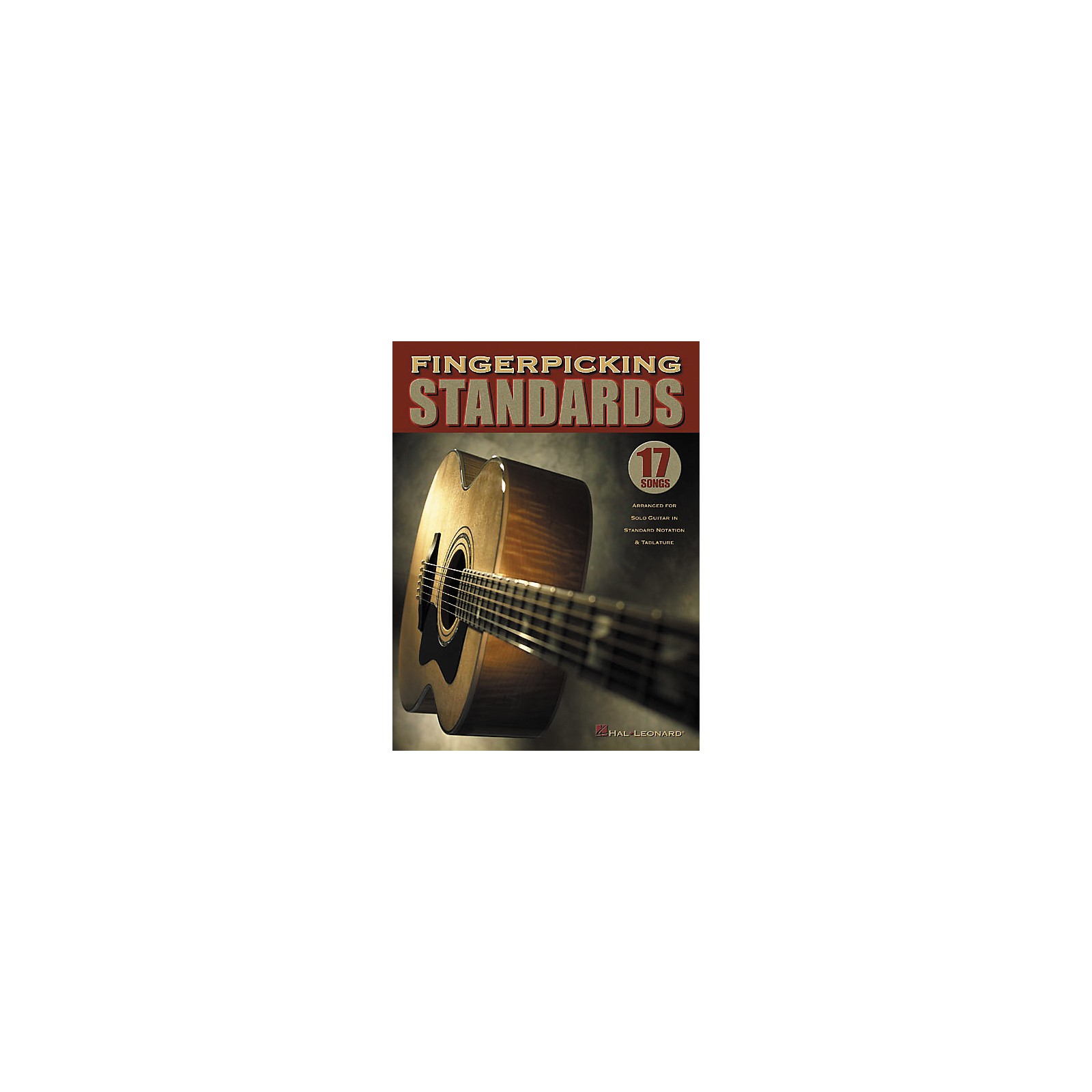 Hal Leonard Fingerpicking Standards Solo Guitar Tab Book Musician's