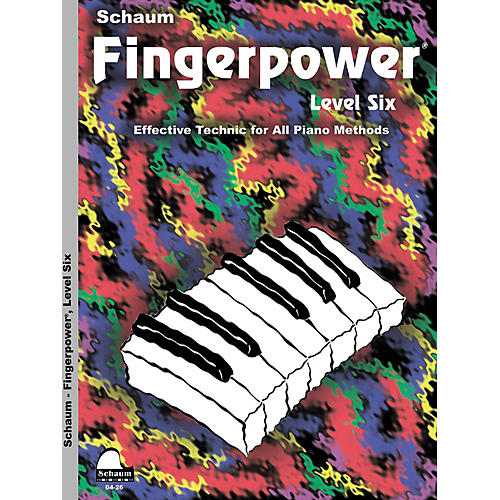 Schaum Fingerpower - Level 6 Educational Piano Series Softcover Written by John W. Schaum