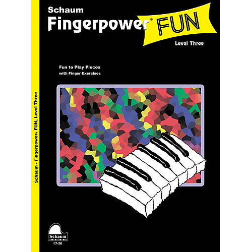 SCHAUM Fingerpower® Fun (Level 3 Early Inter Level) Educational Piano Book