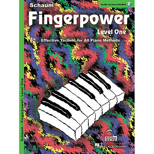 Schaum Fingerpower (Level 1 Book/CD Pack) Educational Piano Series Softcover with CD Written by John W. Schaum