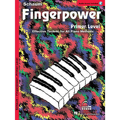 SCHAUM Fingerpower (Primer Book/CD Pack) Educational Piano Series Softcover with CD Written by John W. Schaum
