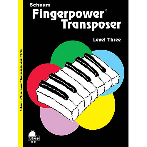 SCHAUM Fingerpower® Transposer Educational Piano Book by Wesley Schaum (Level Early Inter)