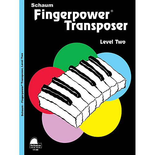 SCHAUM Fingerpower® Transposer Educational Piano Book by Wesley Schaum (Level Late Elem)