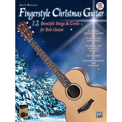 Alfred Fingerstyle Christmas Guitar Book & CD
