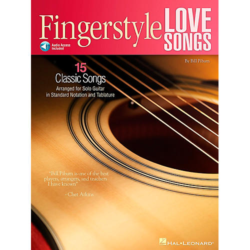 Fingerstyle Love Songs - 15 Romantic Classics Arranged for Solo Guitar (Book/CD)