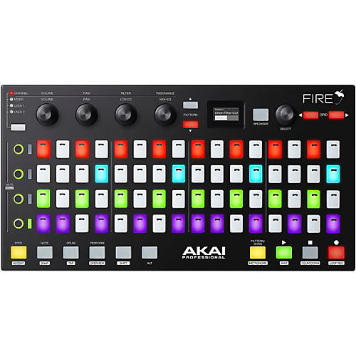 Akai Professional Fire FL Studio Controller with FL Studio Fruity Fire Edition