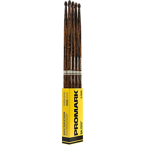 PROMARK FireGrain Rebound Acorn Tip Drum Sticks 4-Pack 5A Wood