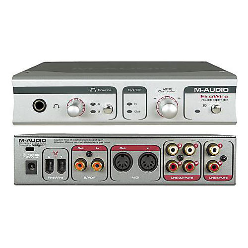 FireWire Audiophile Computer Recording Interface