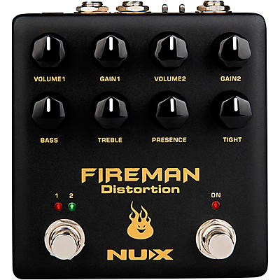 NUX Fireman Dual Distortion Effects Pedal