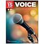 Hal Leonard First 15 Lessons Voice (Pop Singers' Edition) - A Beginner's Guide, Featuring Step-By-Step Lessons with Audio, Video, and Popular Songs! Book/Media Online