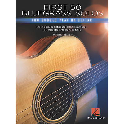 Hal Leonard First 50 Bluegrass Solos You Should Play on Guitar