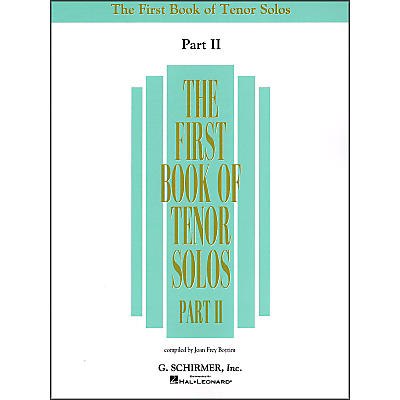 G. Schirmer First Book Of Tenor Solos Part 2