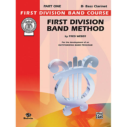 Alfred First Division Band Method Part 1 B-Flat Bass Clarinet