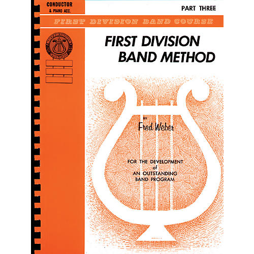 Alfred First Division Band Method Part 3 Baritone (B.C.)