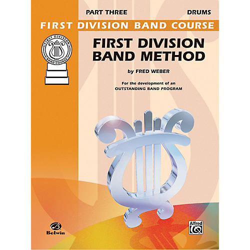 Alfred First Division Band Method Part 3 Drums