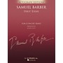 G. Schirmer First Essay (Full Score) Concert Band Level 5 Composed by Samuel Barber Arranged by Joseph Levey