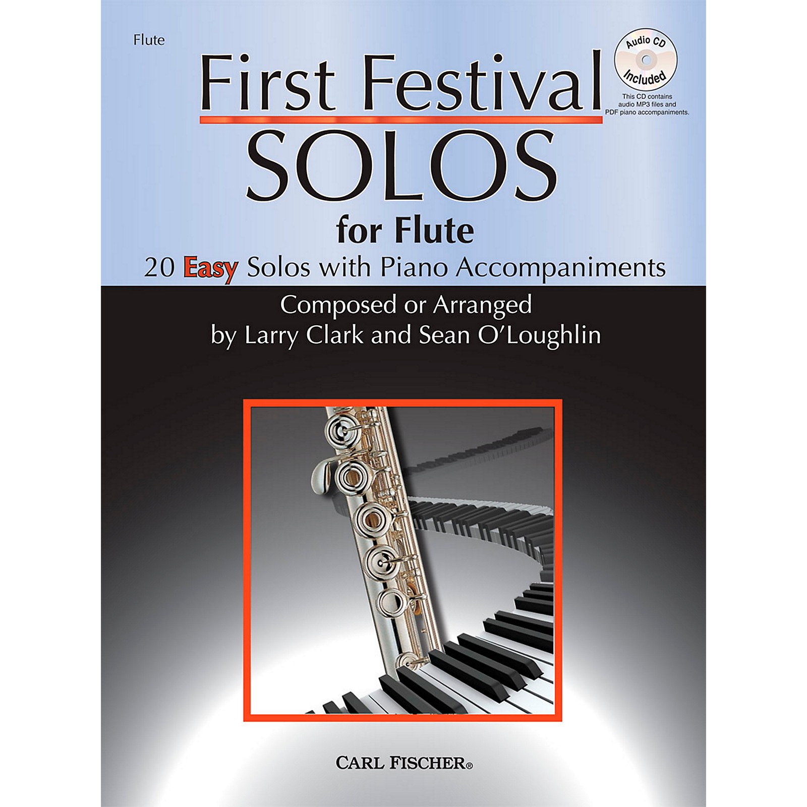 Carl Fischer First Festival Solos for Flute (20 Easy Solos with Piano