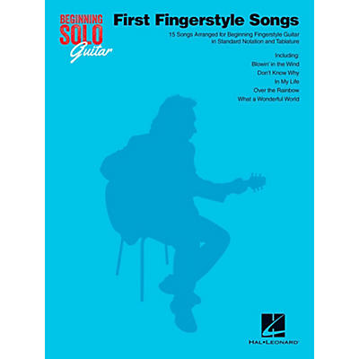 Hal Leonard First Fingerstyle Songs - Beginning Solo Guitar