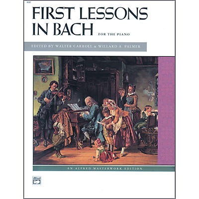 Alfred First Lessons in Bach Piano