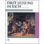 Alfred First Lessons in Bach Piano