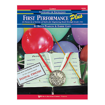 KJOS First Performance Plus 1st/2nd Bflat Clarinet Book