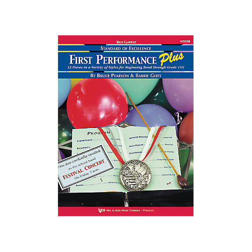 First Performance Plus Bflat Bass Clarinet Book