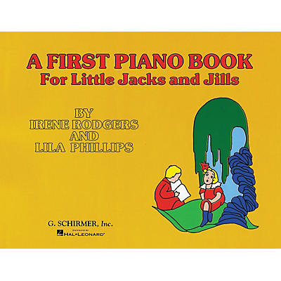 G. Schirmer First Piano Book for Little Jacks And Jills By Rodgers