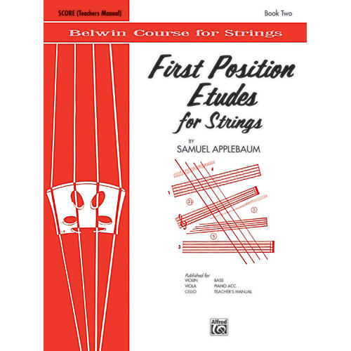 BELWIN First Position Etudes for Strings Score