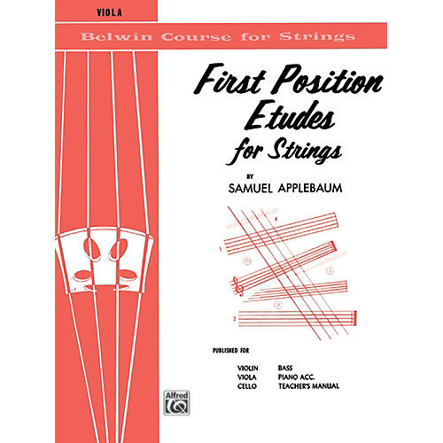 BELWIN First Position Etudes for Strings Viola