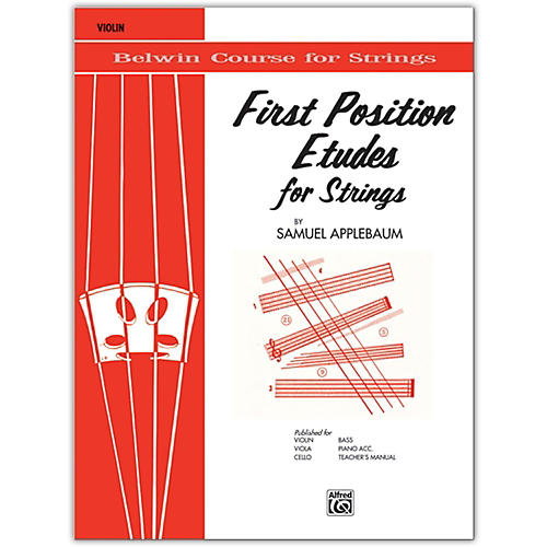 First Position Etudes for Strings Violin